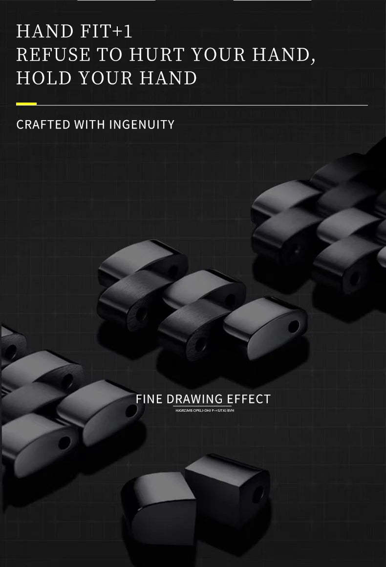 DOM 1769 Man Watch Creative Silver Stainless Steel