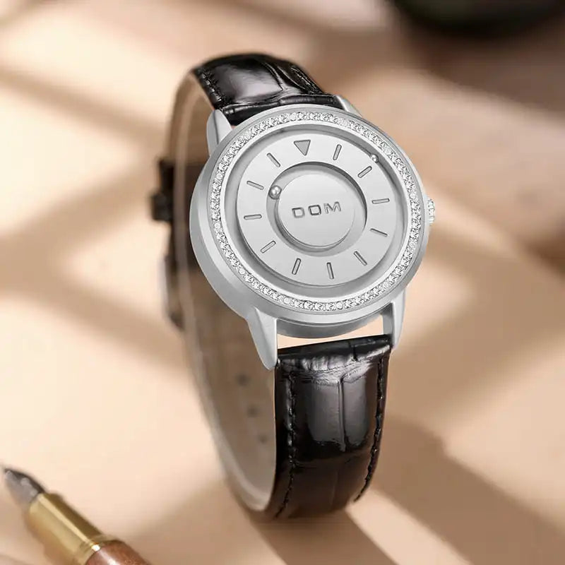 DOM 1758 Top Trend Concept Personality Creative Roller Pointer New Watch