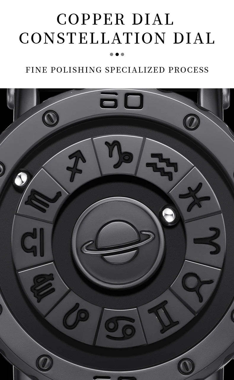 2025 Creative DOM Watch 1733  Magnetic Ball Metal Multinational Watches