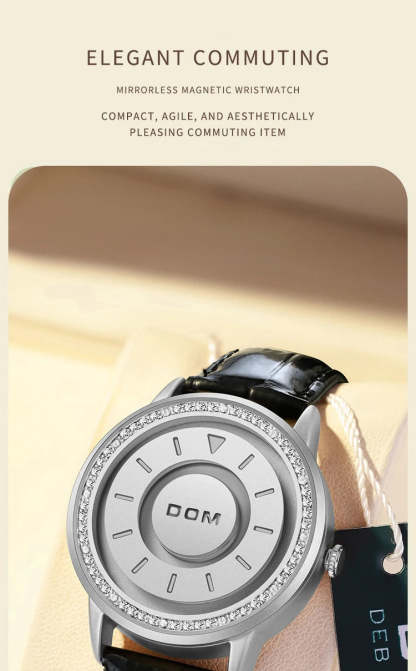 DOM 1758 Top Trend Concept Personality Creative Roller Pointer New Watch