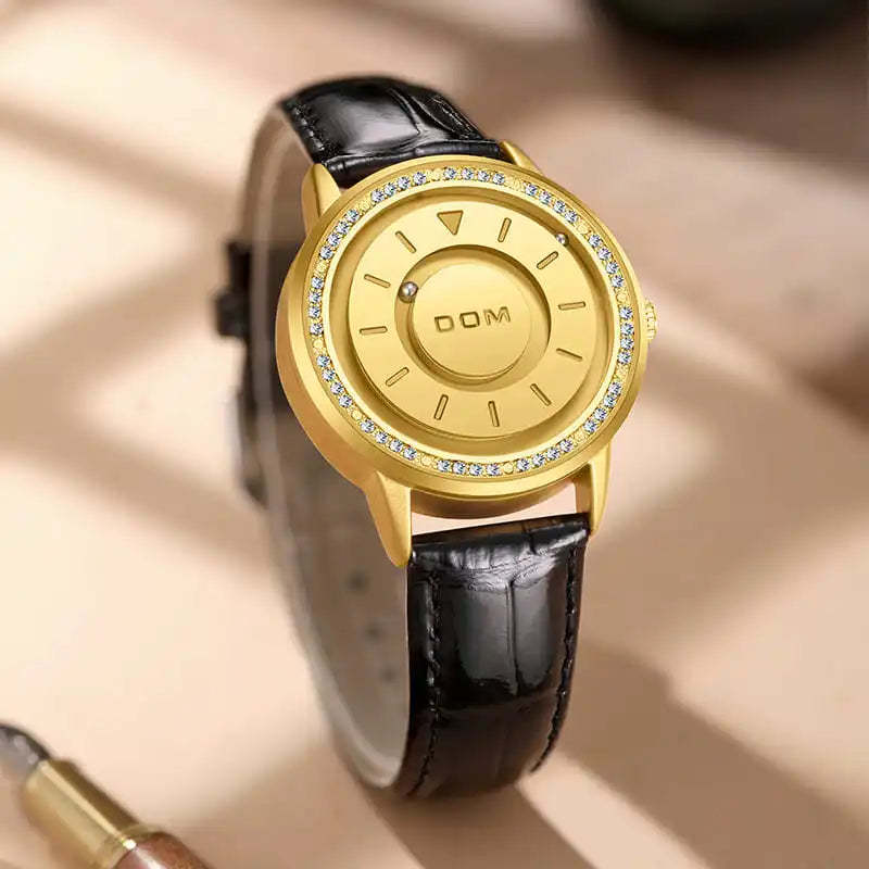 DOM 1758 Top Trend Concept Personality Creative Roller Pointer New Watch