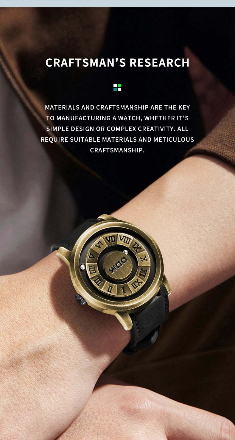 DOM Fashion Cool Magnetic Suspension Watch