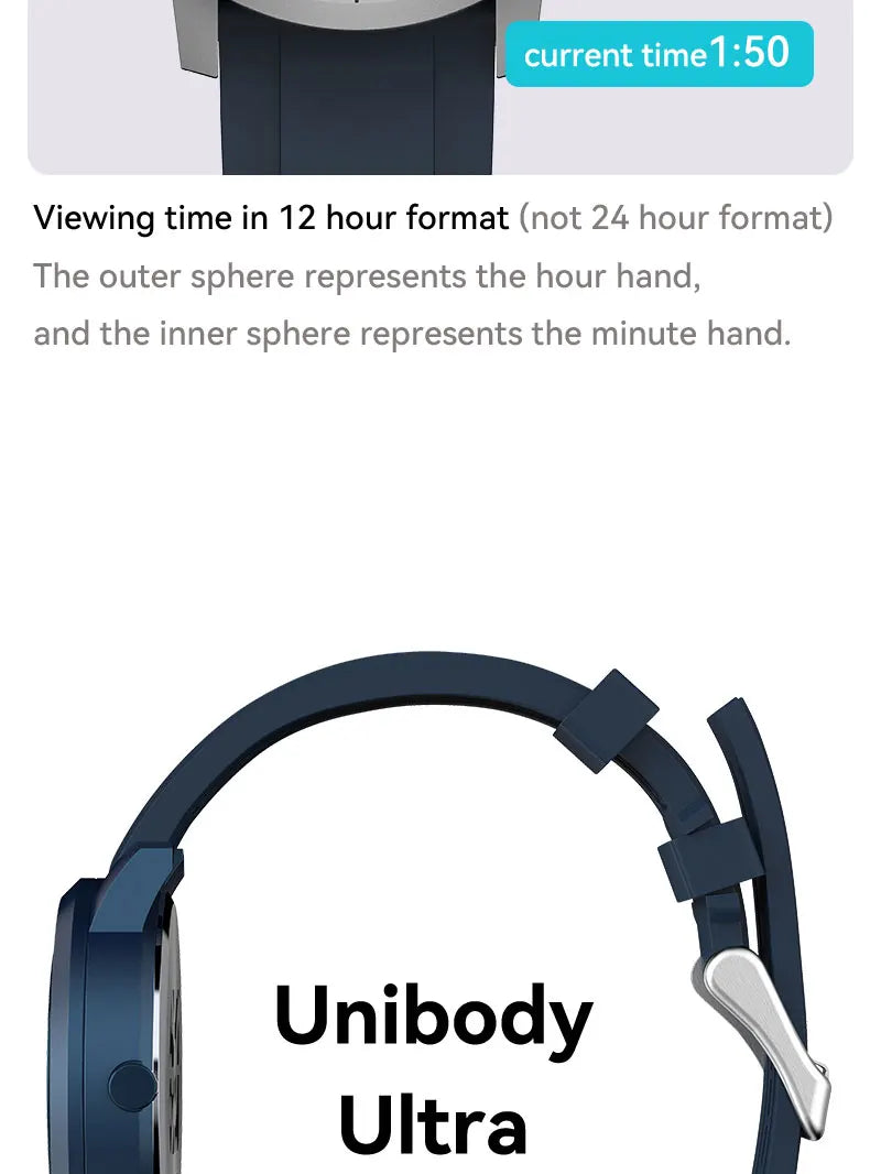 EUTOUR Stardard Quality Magnet Watch Classic 5 ATM Water proof