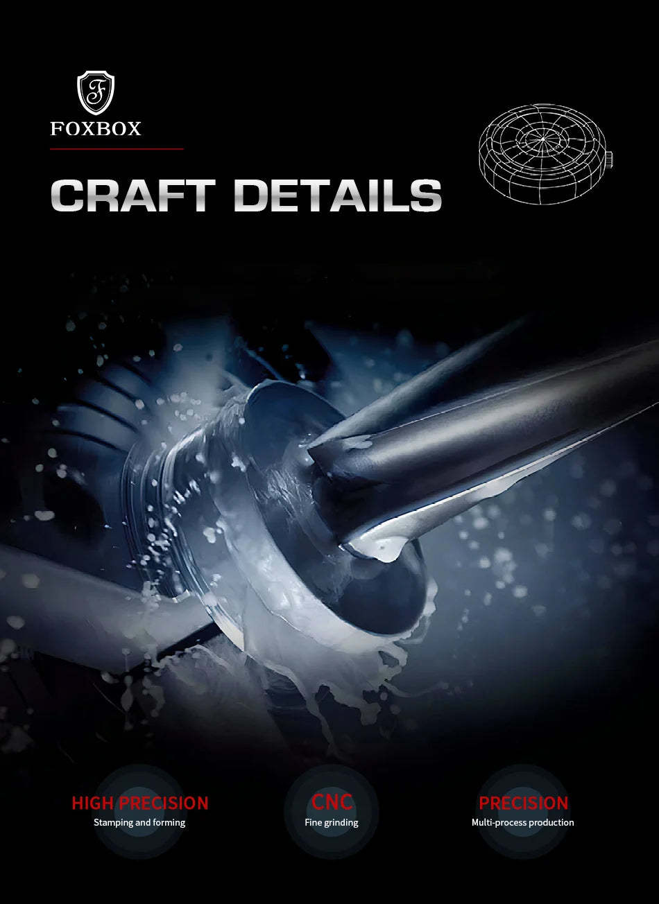 FOXBOX Fashion New Quartz Wristwatches