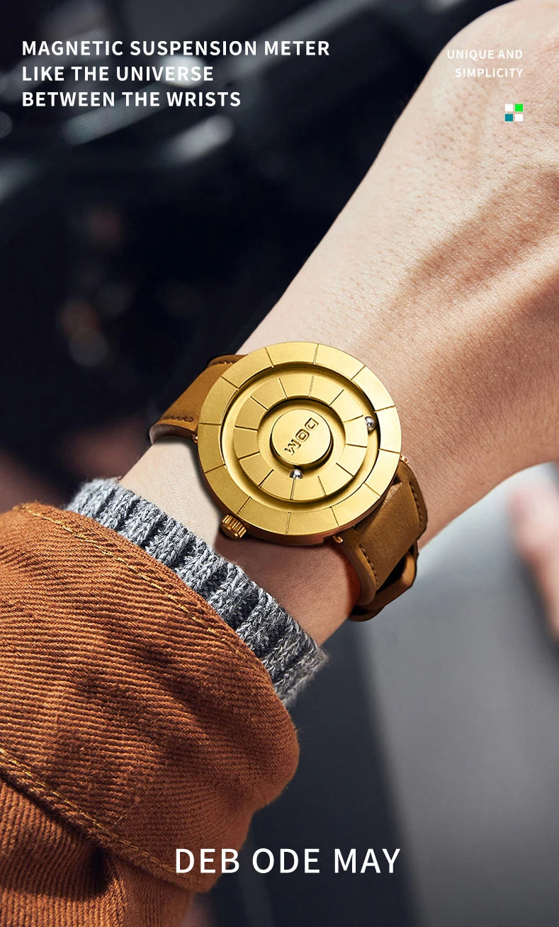 DOM 1753 Creative Design Watches Men Magnetic Watches