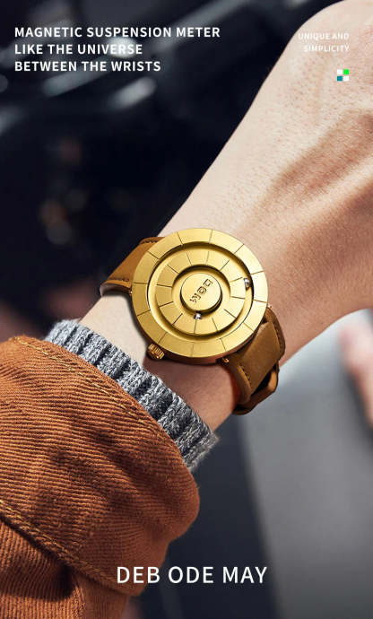 DOM 1753 Creative Design Watches Men Magnetic Watches