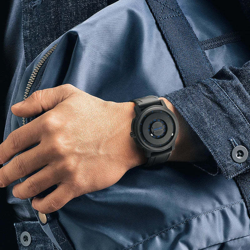 New Magnetic Watch Men Luxury Silicone Watch