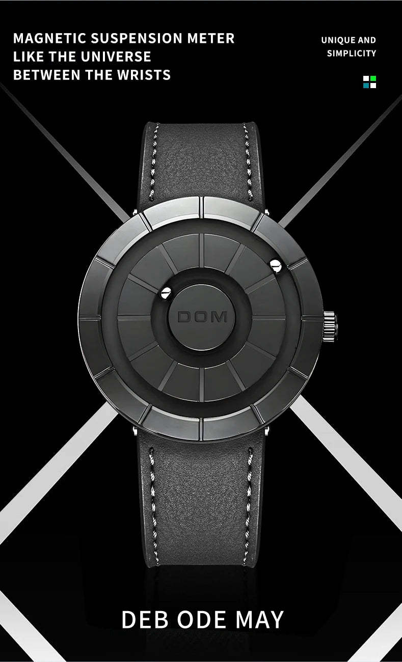 DOM 1753 Creative Design Watches Men Magnetic Watches