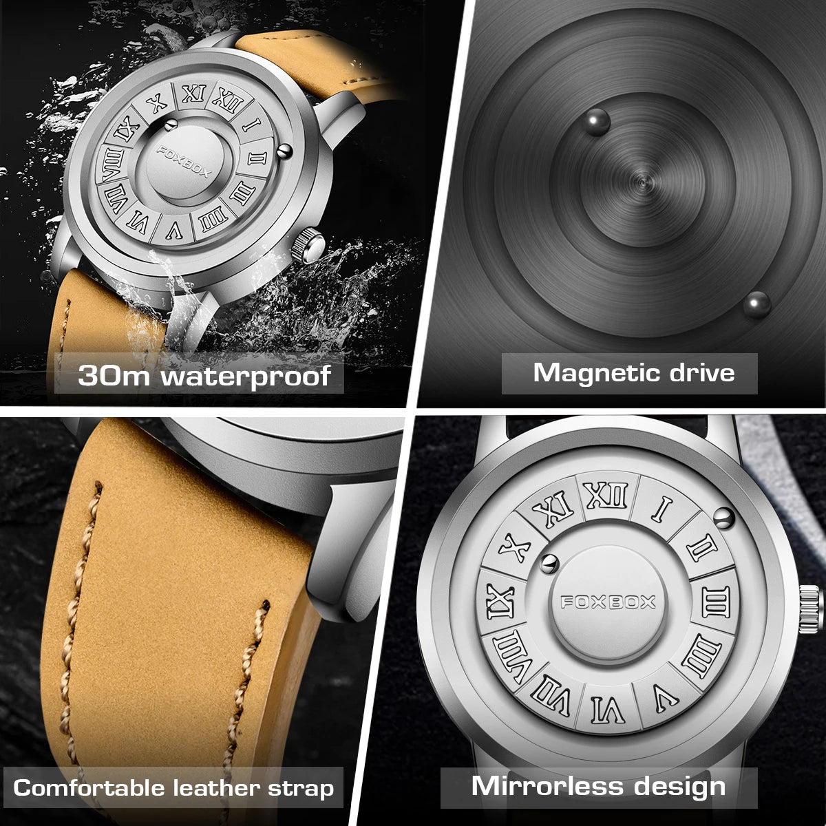 FOXBOX Fashion Man Quartz Watches