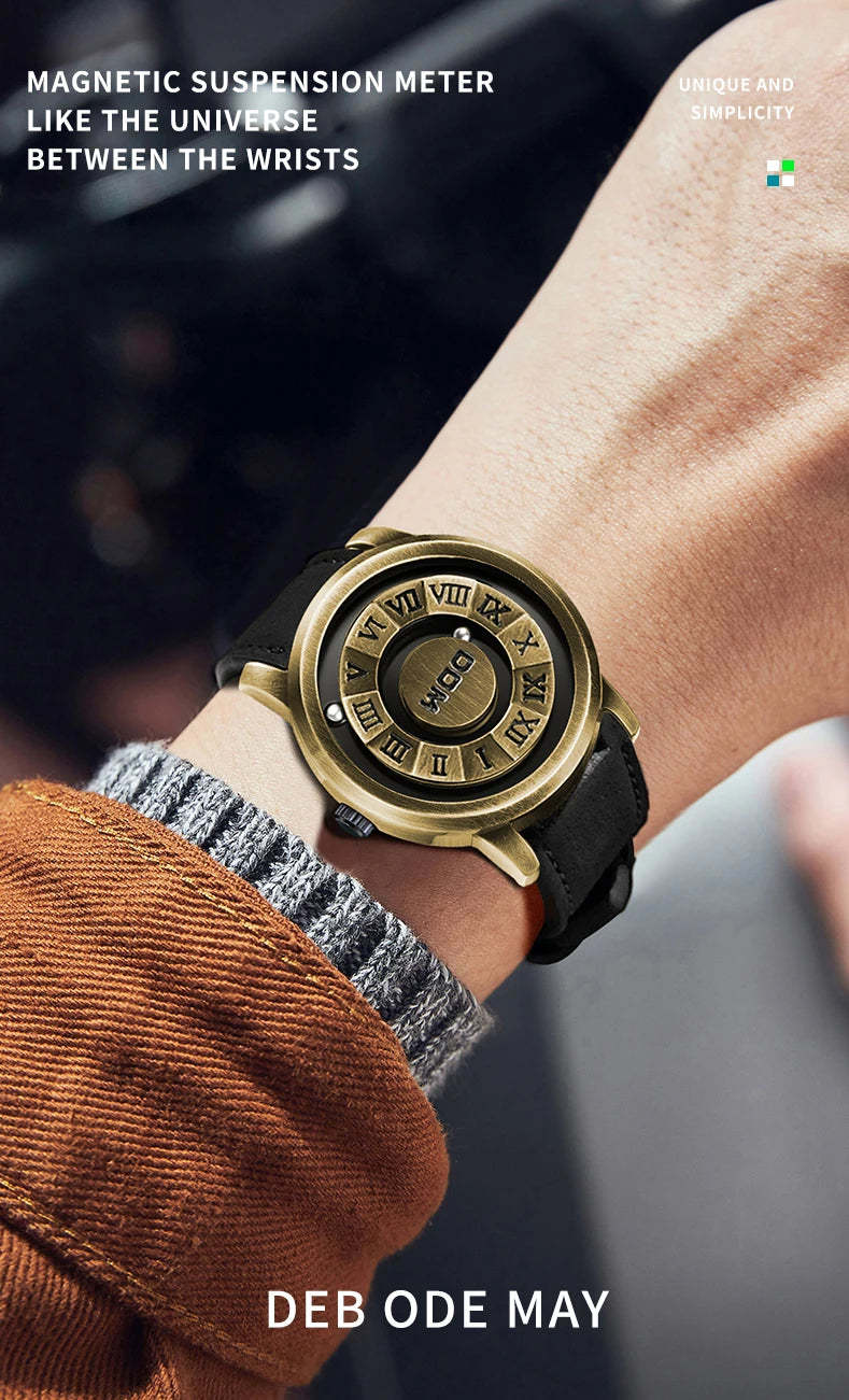 DOM Fashion Cool Magnetic Suspension Watch