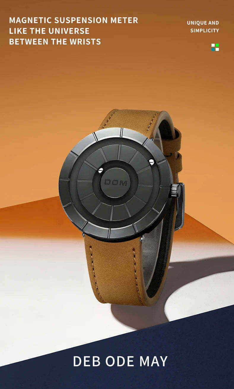 DOM 1753 Creative Design Watches Men Magnetic Watches