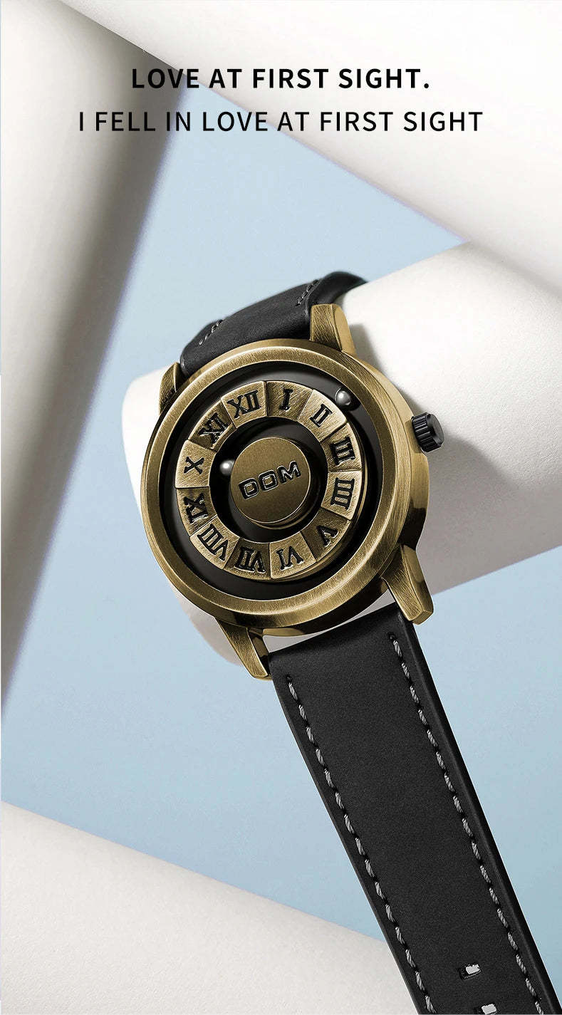 DOM Fashion Cool Magnetic Suspension Watch