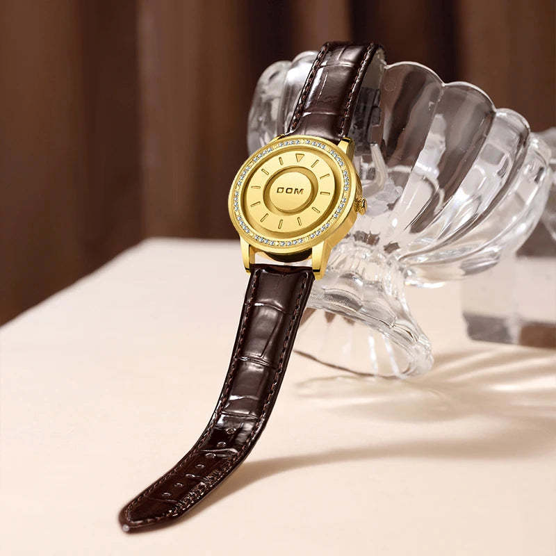 DOM 1758 Top Trend Concept Personality Creative Roller Pointer New Watch