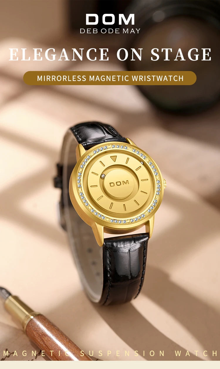 DOM 1758 Top Trend Concept Personality Creative Roller Pointer New Watch