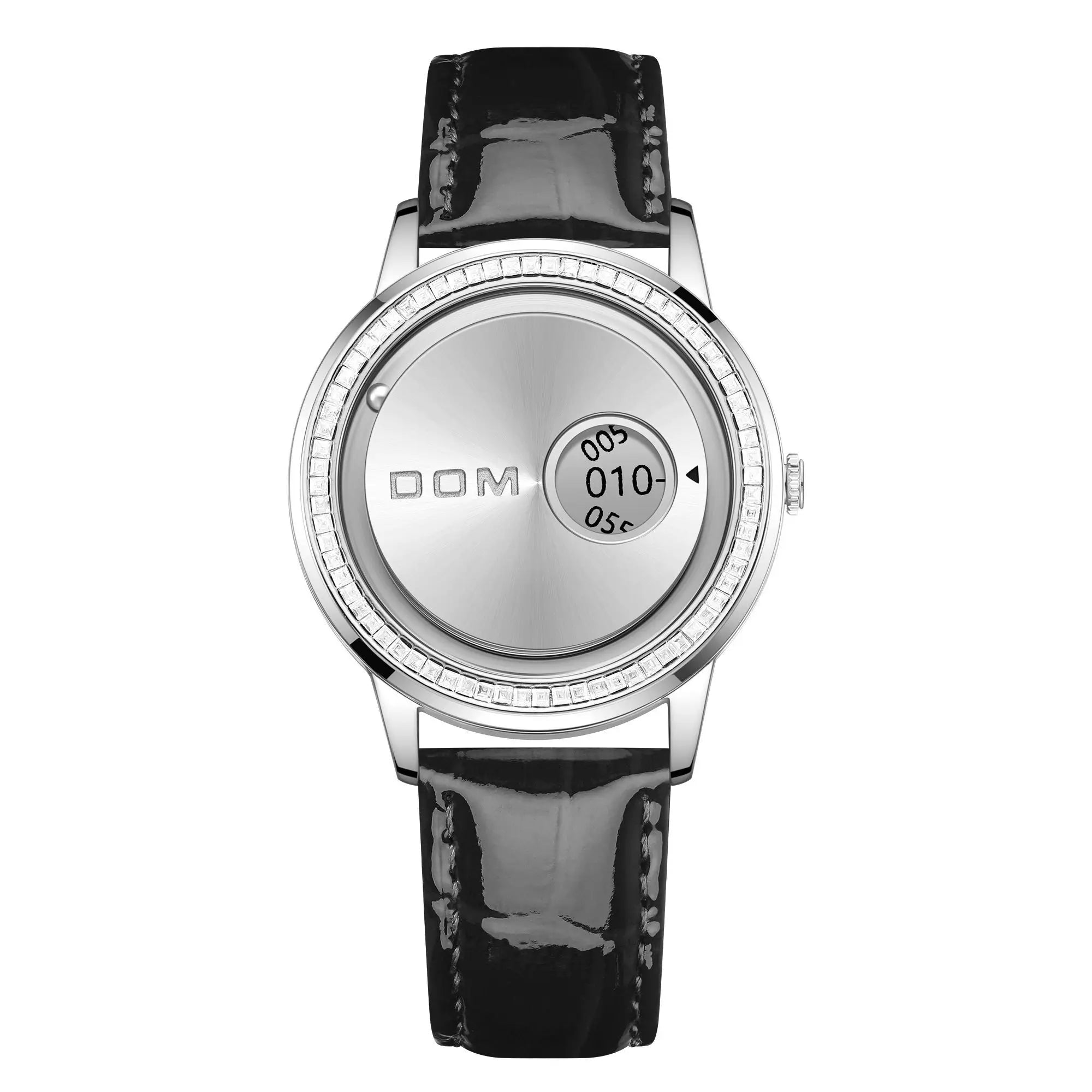 DOM 1759 New Original Factory Magnetic gold Trend Leather Women's Watch