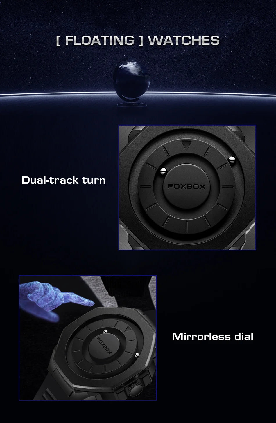 FOXBOX Fashion New Quartz Wristwatches