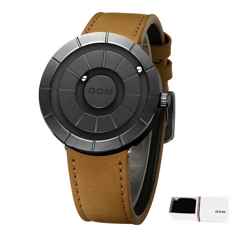 DOM 1753 Creative Design Watches Men Magnetic Watches