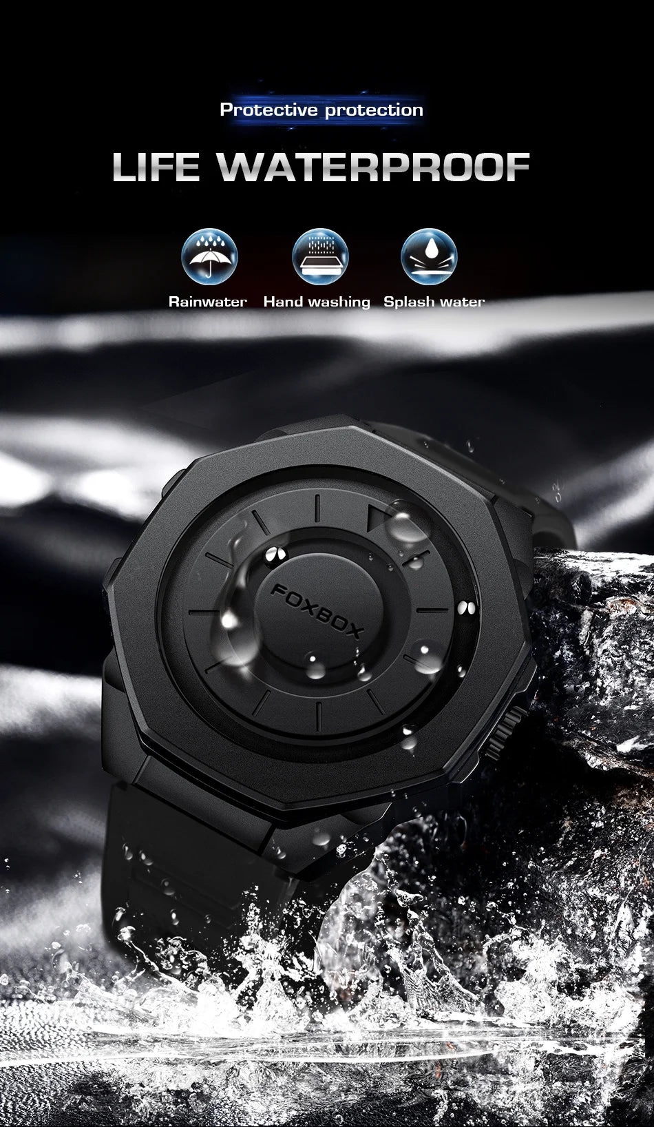 FOXBOX Fashion New Quartz Wristwatches