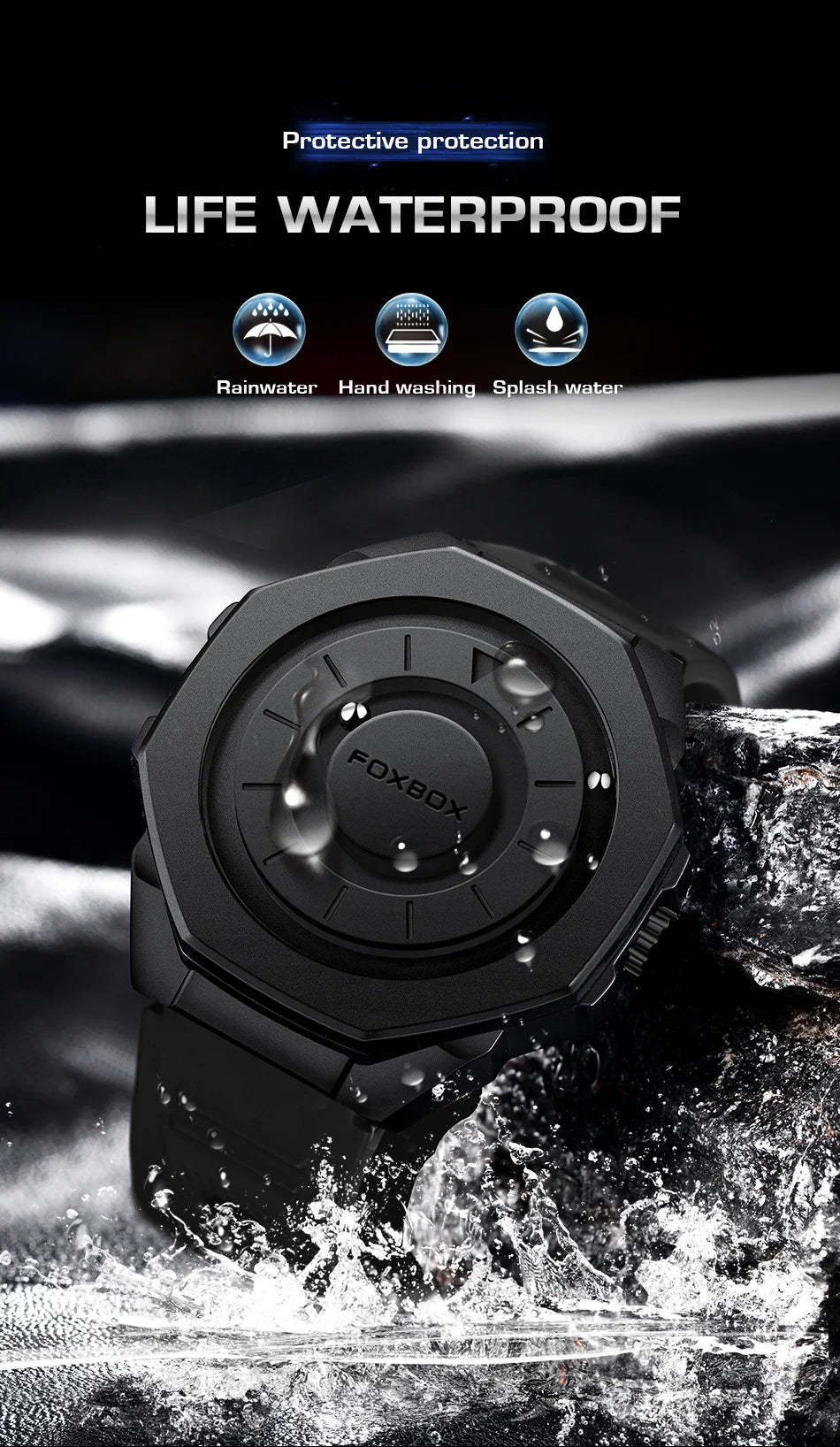 FOXBOX Fashion New Quartz Wristwatches