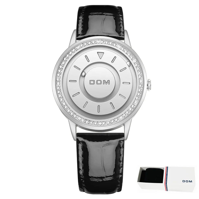 DOM 1758 Top Trend Concept Personality Creative Roller Pointer New Watch