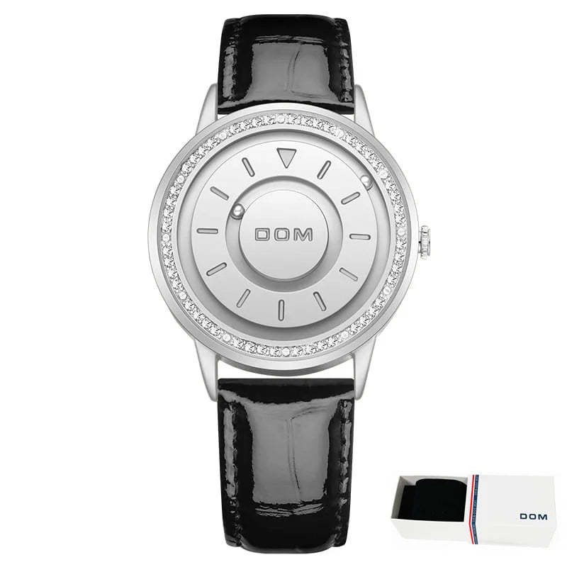 DOM 1758 Top Trend Concept Personality Creative Roller Pointer New Watch