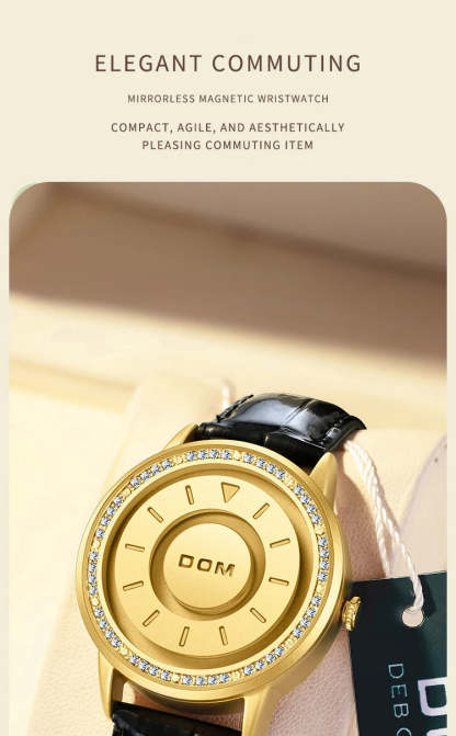 DOM 1758 Top Trend Concept Personality Creative Roller Pointer New Watch