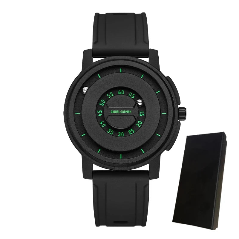 New Magnetic Watch Men Luxury Silicone Watch