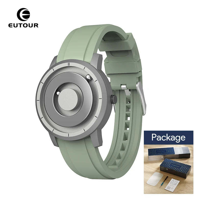 EUTOUR Stardard Quality Magnet Watch Classic 5 ATM Water proof