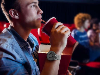 EUTOUR 2025 New Arrival Magnetic Watch Men Digital Wristwatch