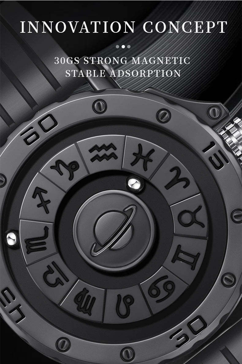 2025 Creative DOM Watch 1733  Magnetic Ball Metal Multinational Watches