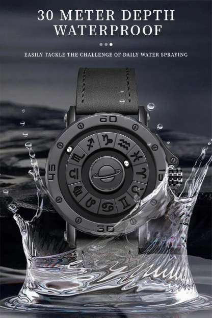 DOM 1733 Magnetic Watch Original Pointer Rotating Magnetic Constellation