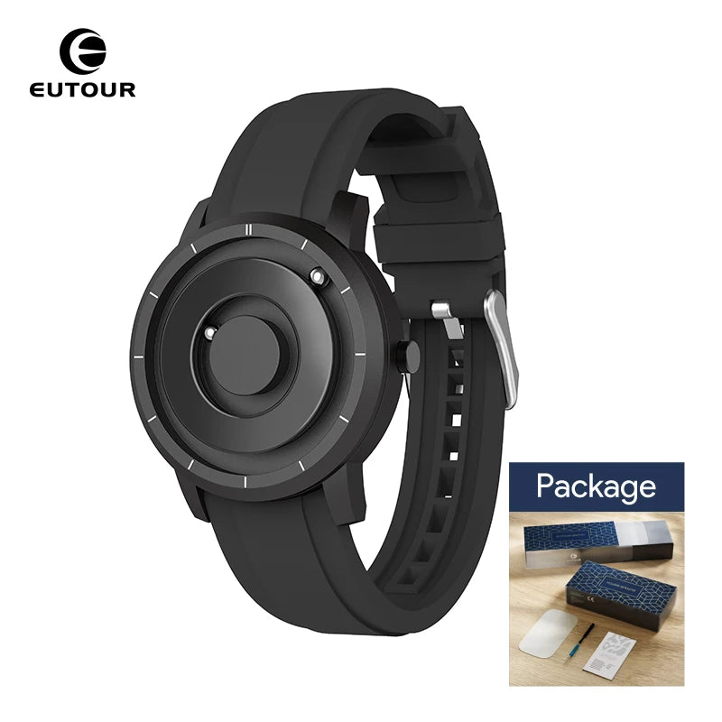 EUTOUR Stardard Quality Magnet Watch Classic 5 ATM Water proof