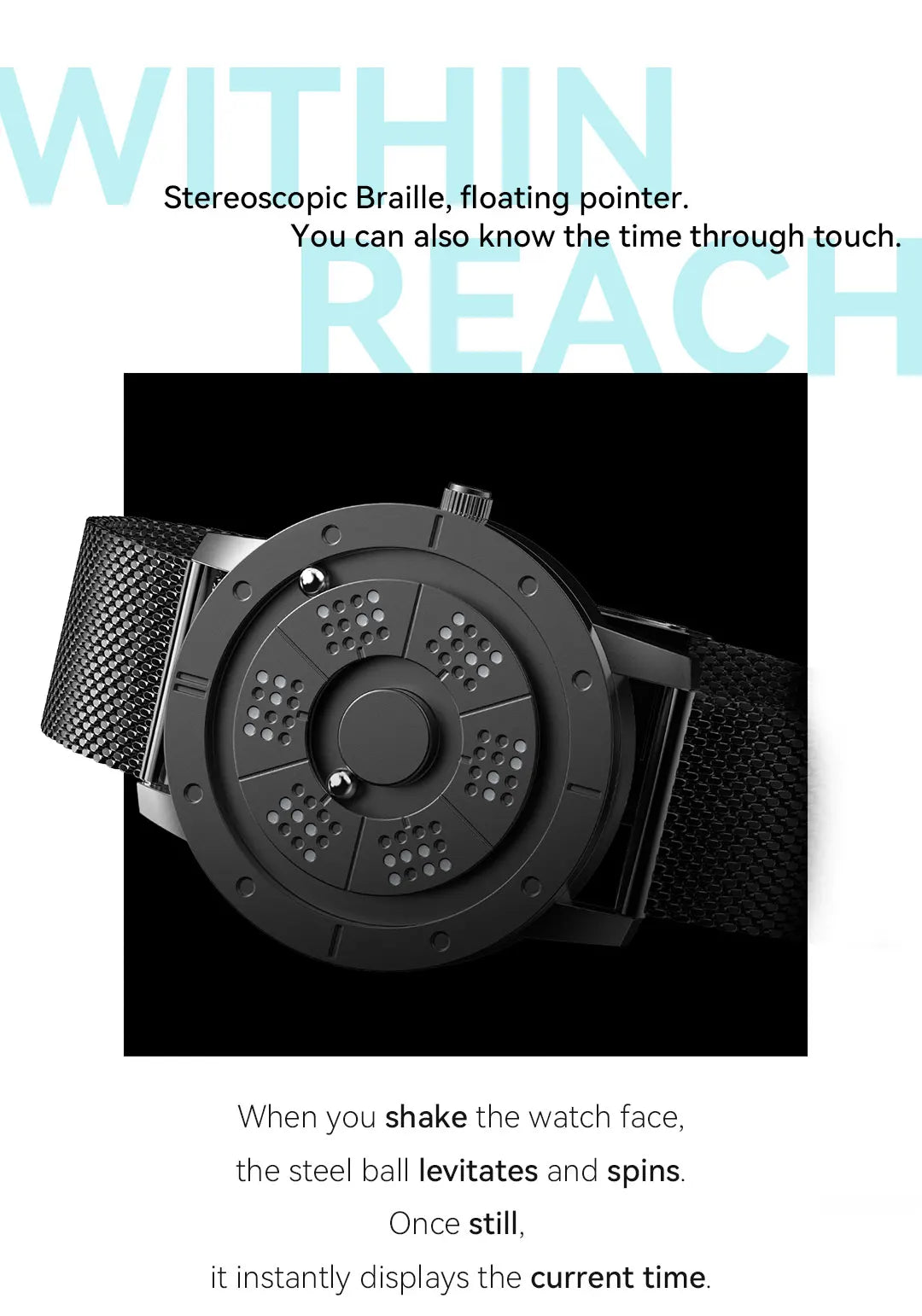 EUTOUR 2025 Magnetic Watch