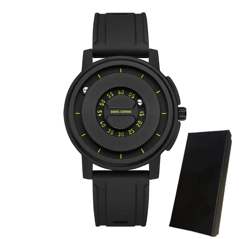 New Magnetic Watch Men Luxury Silicone Watch