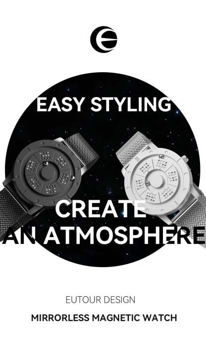 EUTOUR 2025 Magnetic Watch