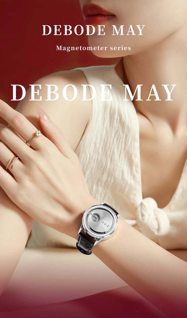 DOM 1759 New Original Factory Magnetic gold Trend Leather Women's Watch