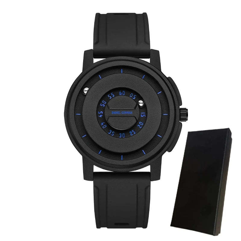 New Magnetic Watch Men Luxury Silicone Watch
