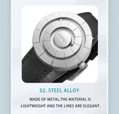 DOM 1753 Creative Design Watches Men Magnetic Watches