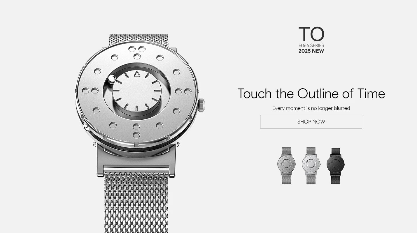 EUTOUR 2025 New Arrival Magnetic Watch Men Digital Wristwatch