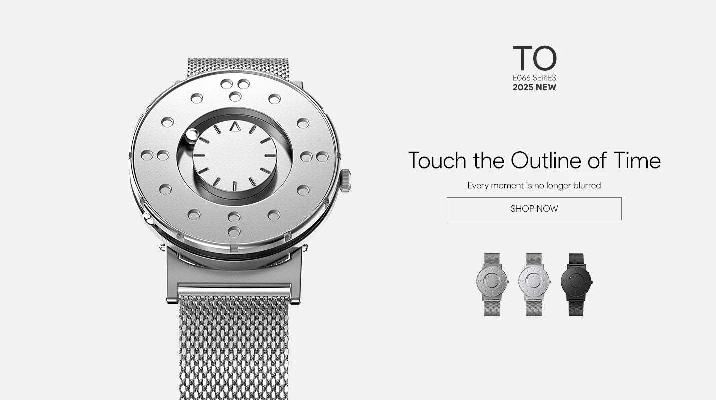 EUTOUR 2025 New Arrival Magnetic Watch Men Digital Wristwatch