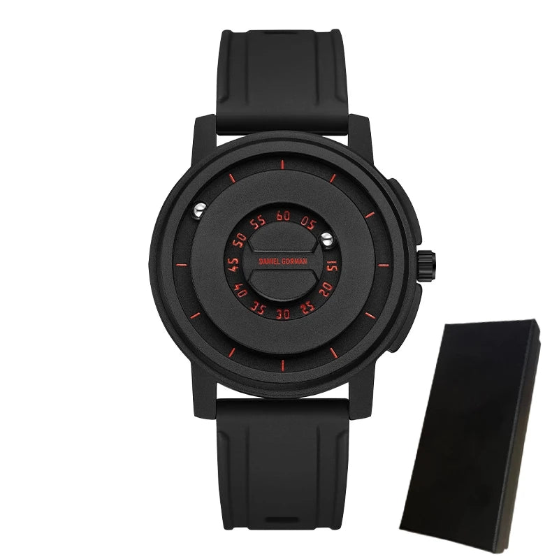 New Magnetic Watch Men Luxury Silicone Watch