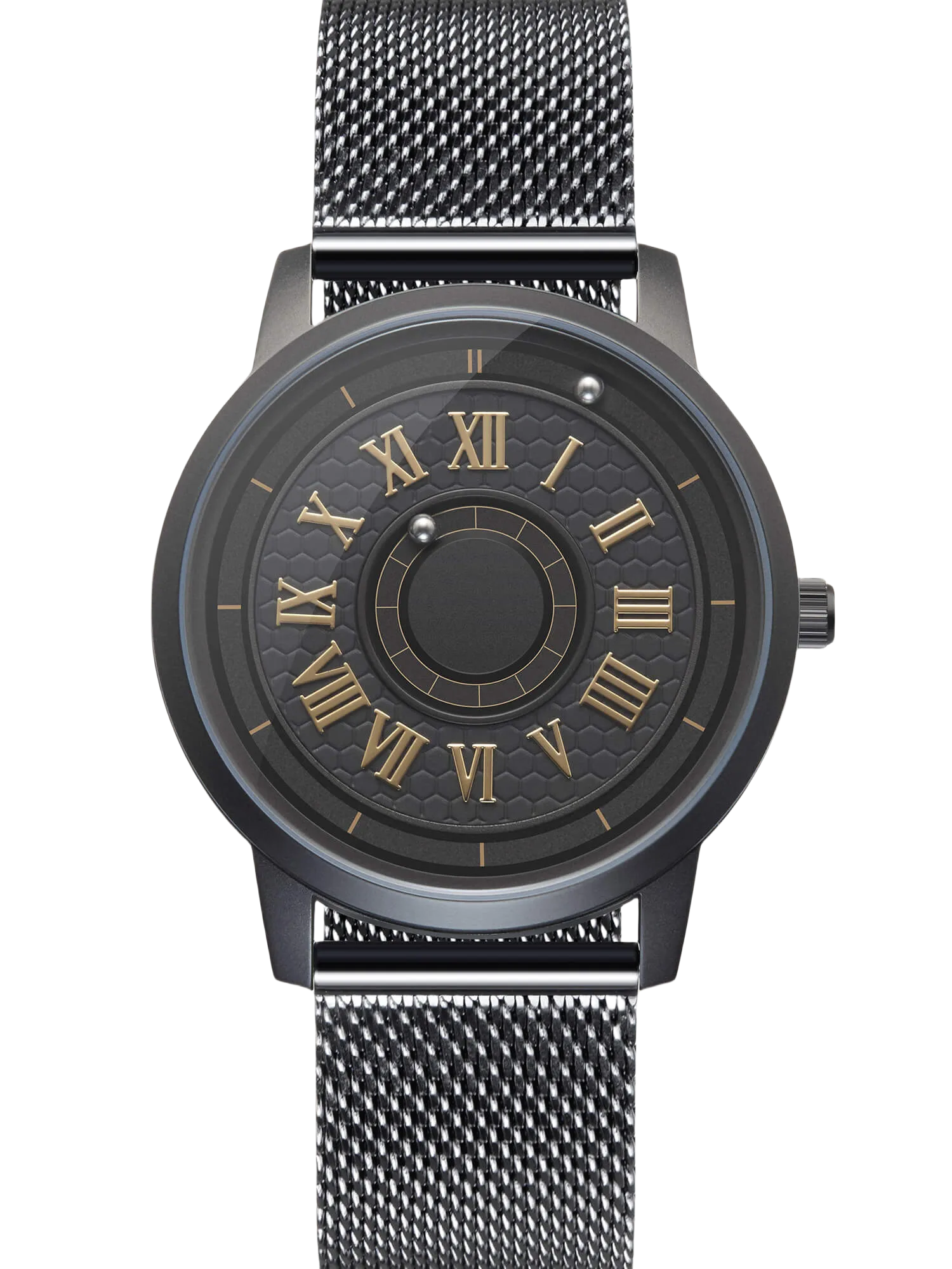 Roman Dial Magnetic Watch