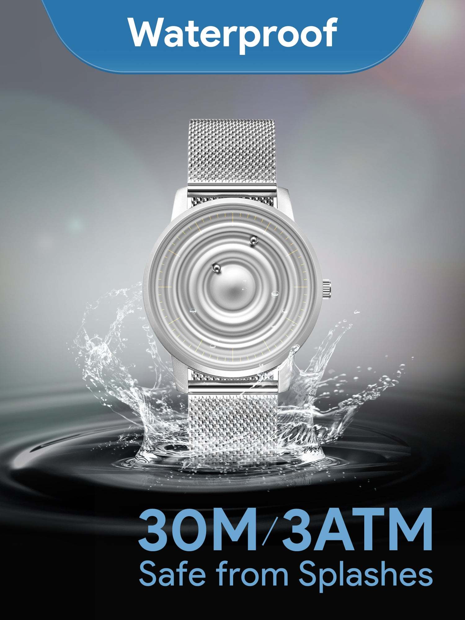 Karesansui Classic Magnetic Minimalist  Watches