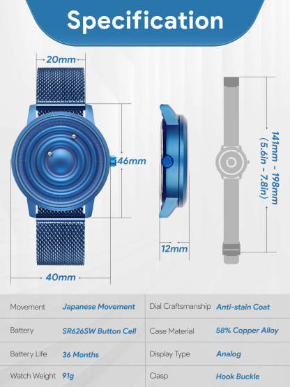 Karesansui Classic Magnetic Minimalist  Watches