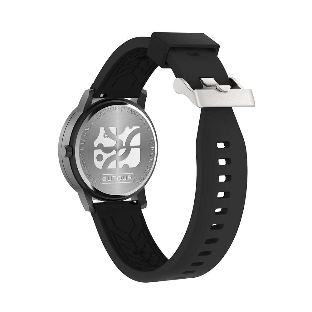 EUTOUR Gravity Magnetic Ball Tracking Single Hand Watch