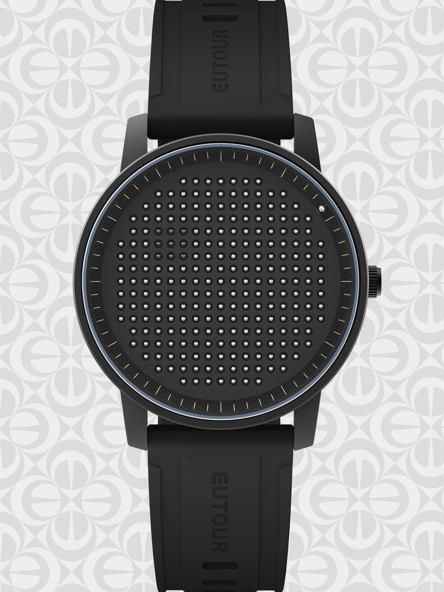 EUTOUR Gravity Magnetic Ball Tracking Single Hand Watch