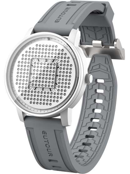 EUTOUR Gravity Magnetic Ball Tracking Single Hand Watch