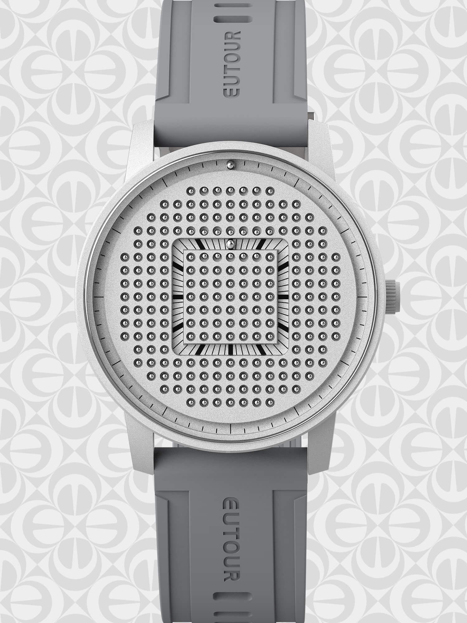 EUTOUR Gravity Magnetic Ball Tracking Single Hand Watch