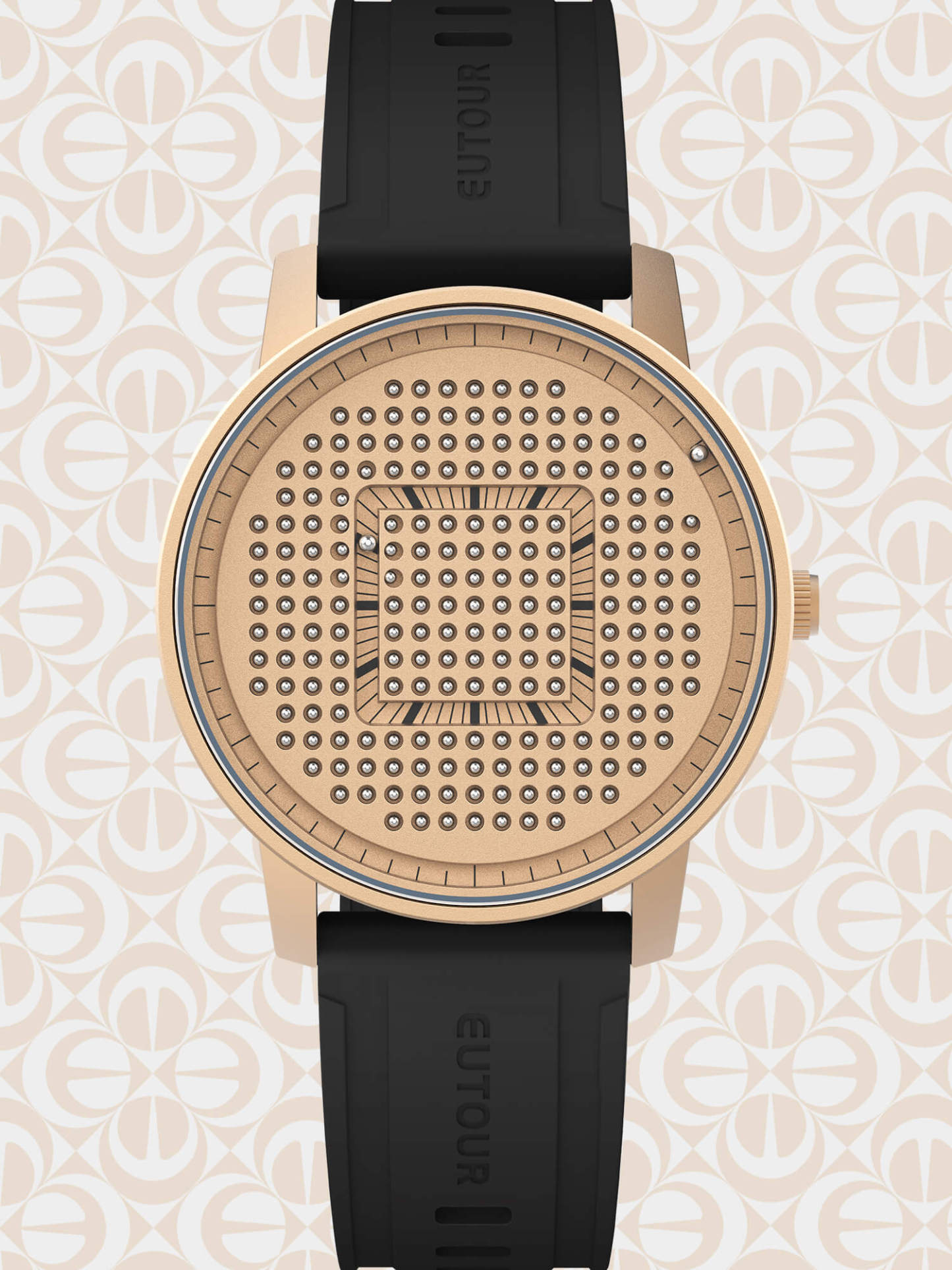 EUTOUR Gravity Magnetic Ball Tracking Single Hand Watch