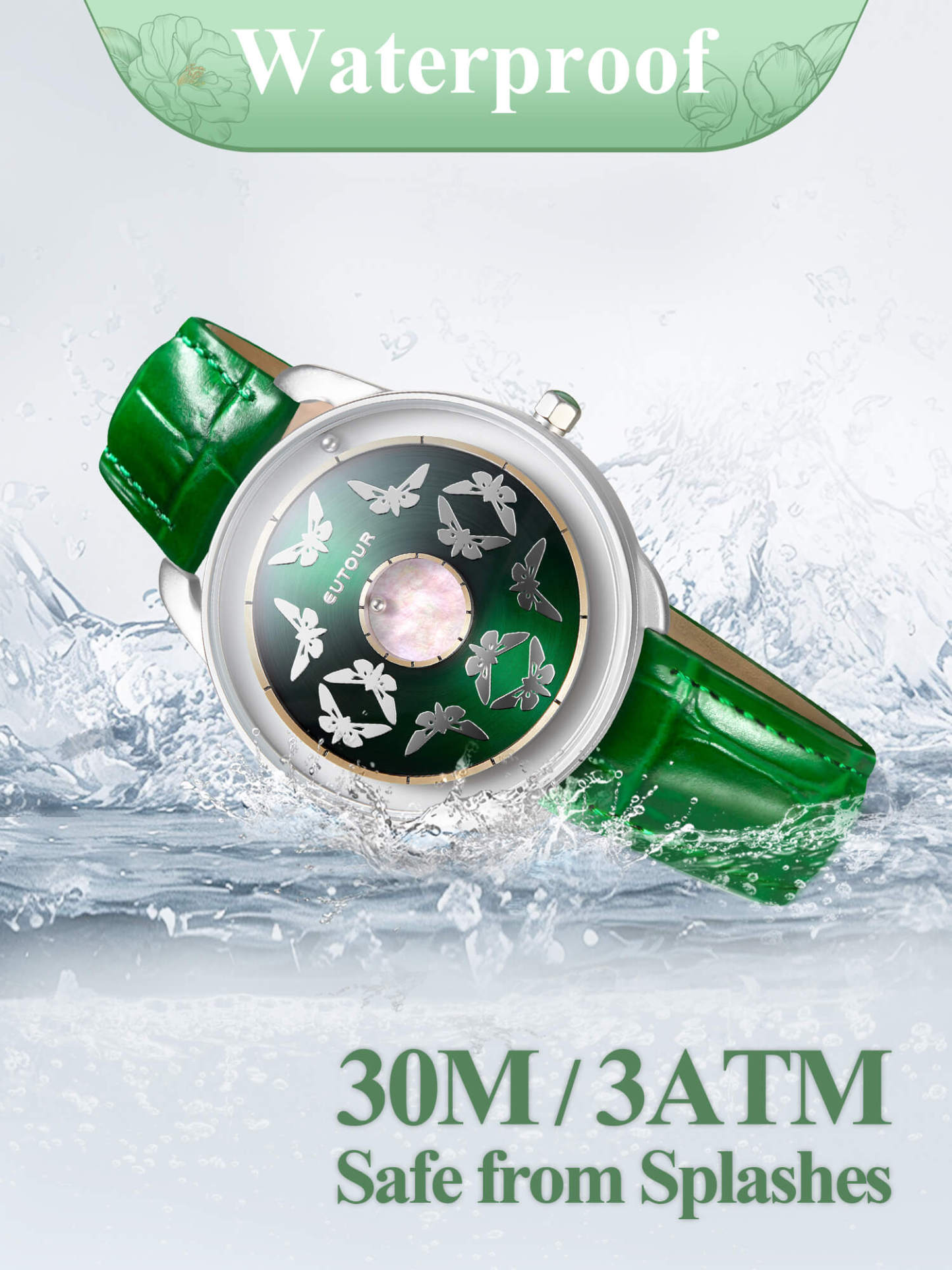 Primeforges Magnetic Ladies Butterfly Watch